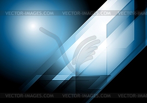 Dark tech corporate background - vector clipart