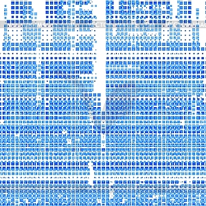 Абстрактный синий квадраты текстуры - клипарт в векторе