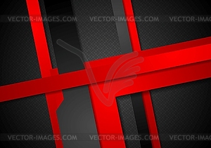 Dark tech background - vector image