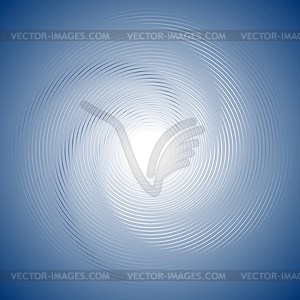 Swirl blue abstract background - vector clip art