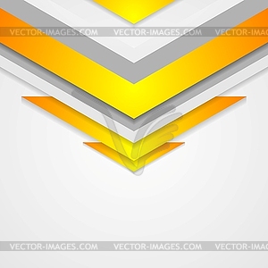 Abstract corporate background with arrows elements - vector clip art