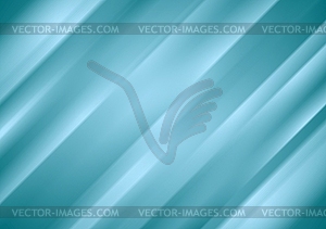 Blue abstract stripes background - vector clip art