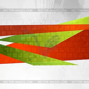 Abstract tech corporate grunge background - vector clipart