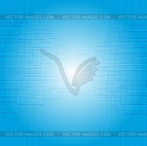 Blue tech texture design - vector clip art