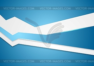 Blue concept technology background - vector image