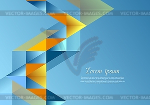 Bright corporate tech background - vector clip art