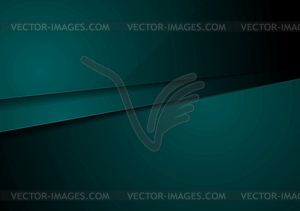 Dark green corporate tech design art - color vector clipart