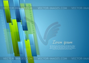 Bright corporate technology background - vector clipart