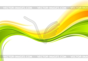 Abstract smooth wavy background - vector clipart