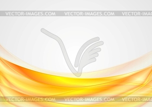 Bright abstract smooth wavy background - vector clipart