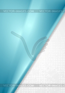 Ярко-синий серый абстрактный фон - векторное изображение EPS