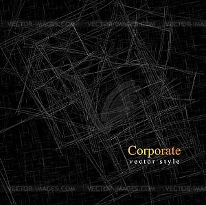 Dark grunge tech background - vector clip art