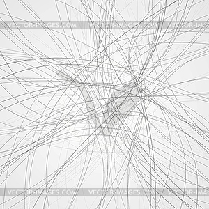 Abstract grey lines background - vector clipart