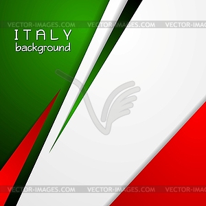 Corporate bright abstract background. Italian colors - vector EPS clipart