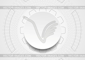 Abstract tech background - vector image