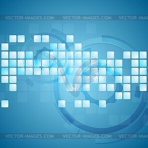 Tech abstract background - vector image