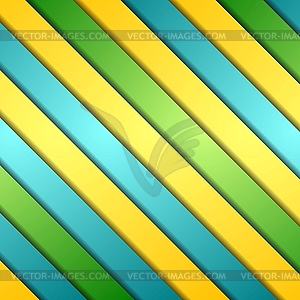 Abstract colorful stripes background - vector image