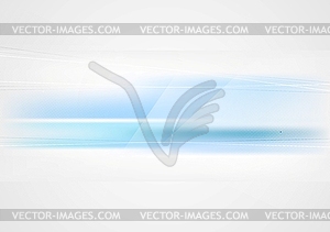 Bright abstract blue tech elegant background - vector image