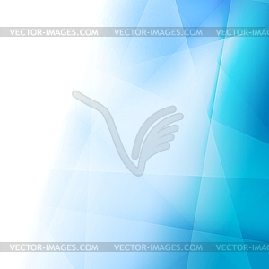 Bright abstract blue elegant background - vector image