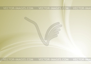 Abstract smooth blurred waves background - vector image