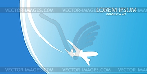 Travel ticket - vector clipart