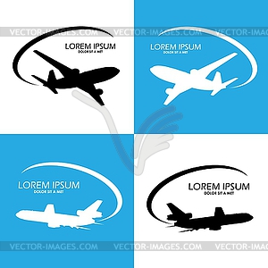 Air flight - vector clip art