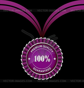 100% satisfaction guaranteed - vector EPS clipart