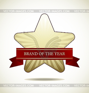 Award star - vector clipart