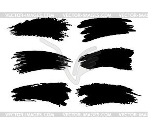 Brush trace - vector image