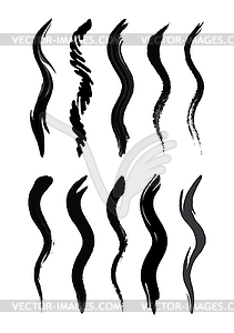 Brush blot - vector clipart