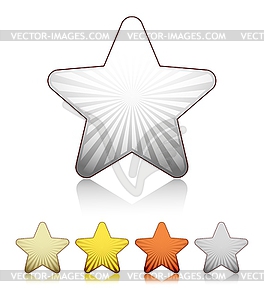 Rating stars - vector clipart