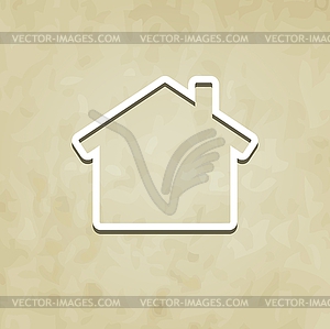 House icon - vector image