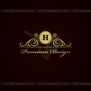 Monogram - vector clipart