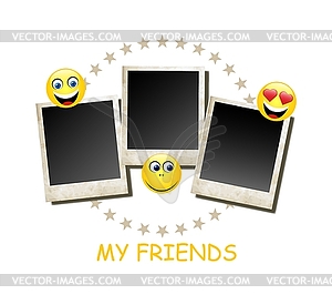 My frends - vector clipart