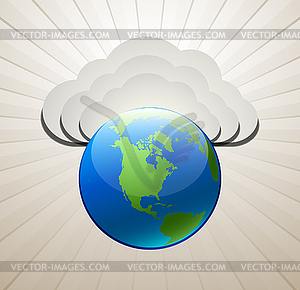 Cloud - vector clipart