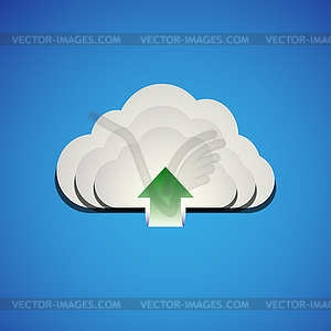 Cloud - vector clip art