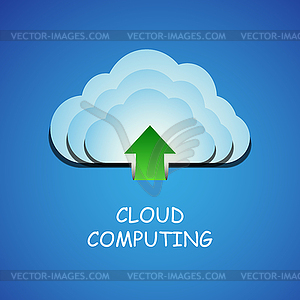 Cloud - vector image