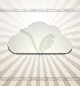 Cloud - vector image