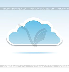 Cloud - vector clipart