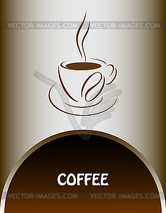 Coffee cup - vector image
