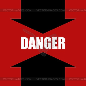 Danger - vector image