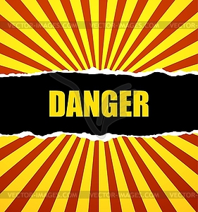 Danger - vector clipart