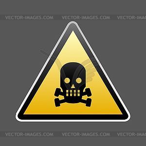 Danger - royalty-free vector image