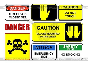 Danger - vector EPS clipart