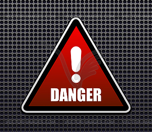 Danger - vector clipart