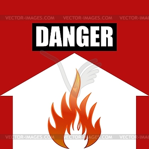 Danger - vector image