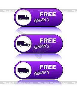 Free delivery - vector clip art