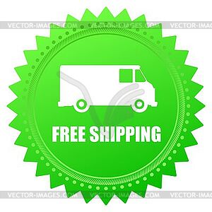 Free shipping - vector clipart