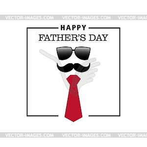 Father`s day - vector clipart