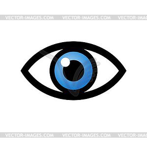 Eye icon - vector clip art